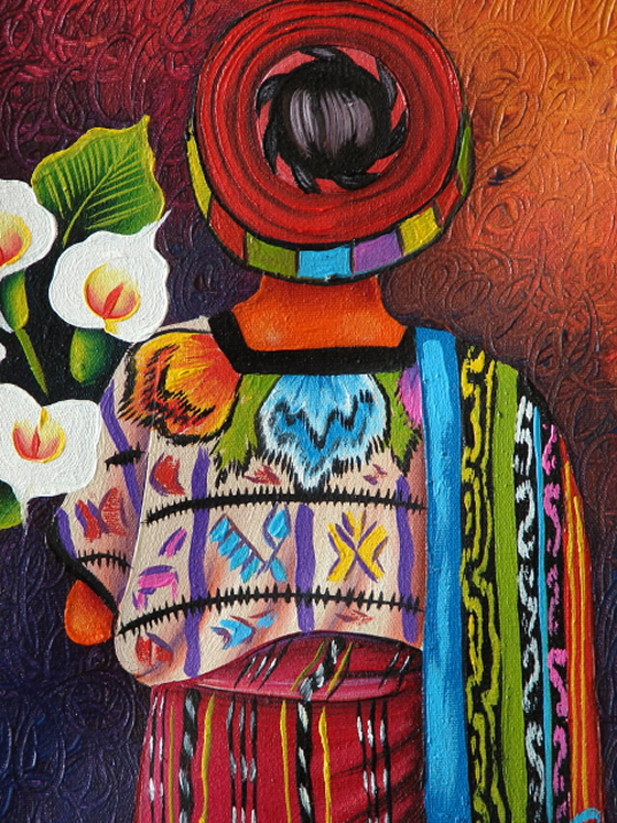 Santiago Atitlán, por Pop